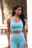 Amy Active Wear Top || Mint